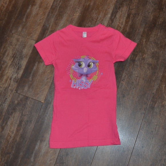 Live and Tell Other - L-A-T - Pink Shirt w/Cat on Front
